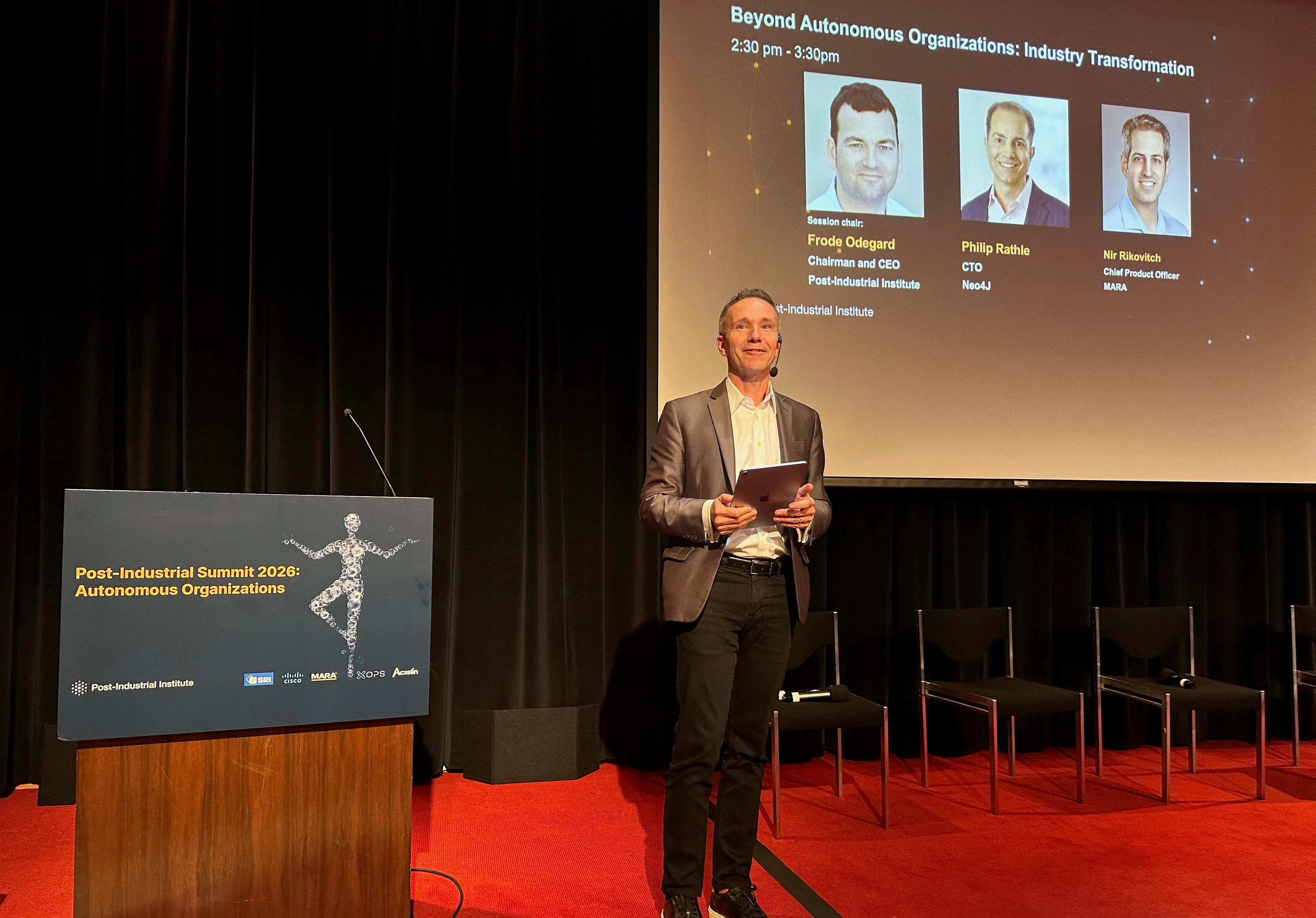 Host, the Autonomous Organizations Agentic AI Summit